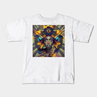 [AI Art] My passion is flowers… Kids T-Shirt